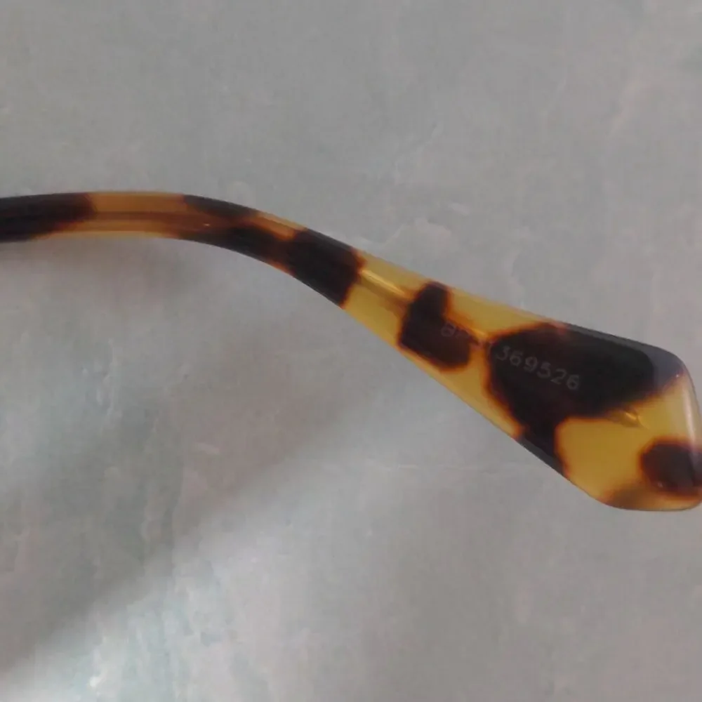 Miu Miu Light Havana Brown Sunglasses Jeweled Cat Eye 100% UV Protection